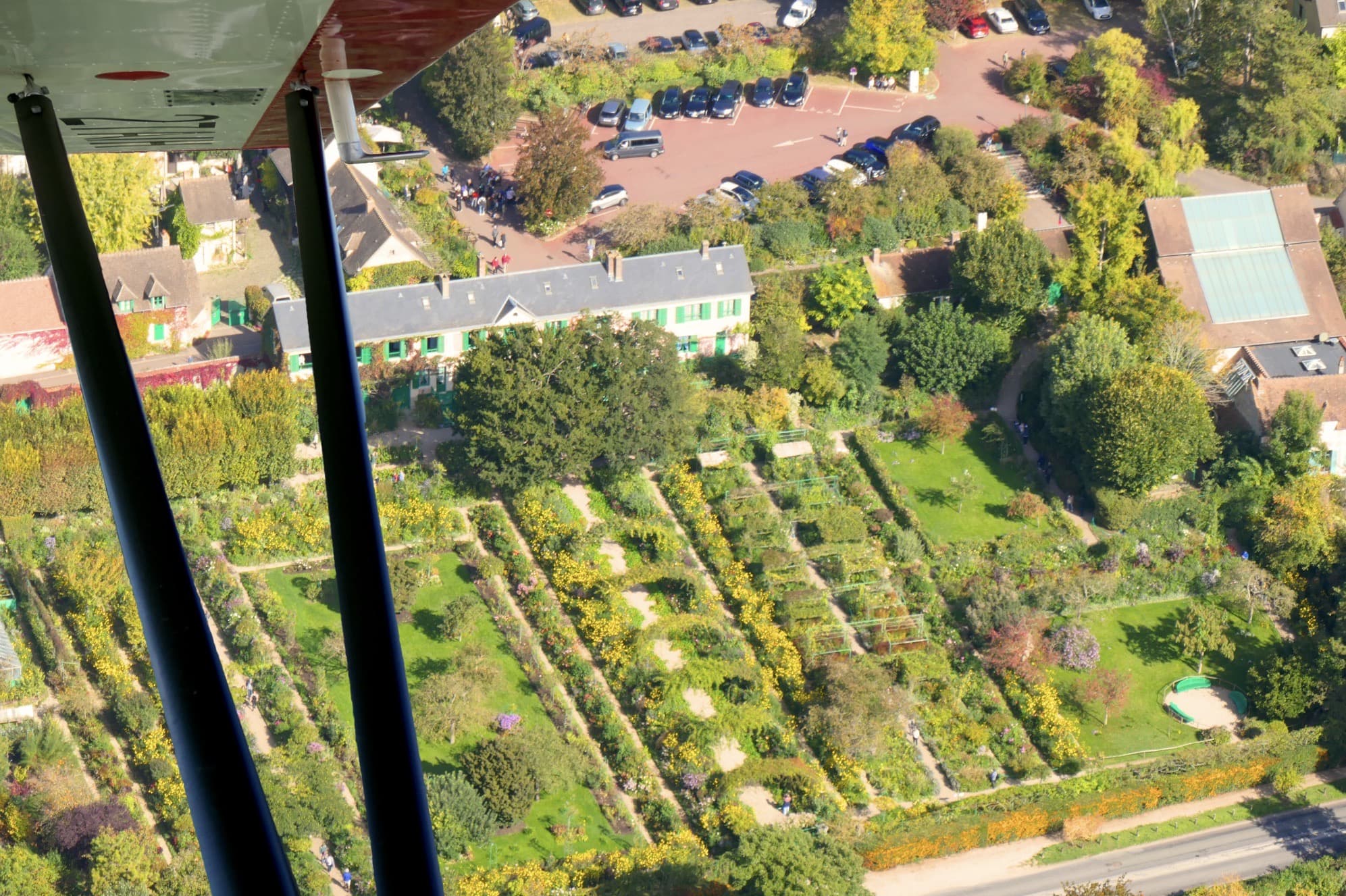 baptême de l'air à Giverny